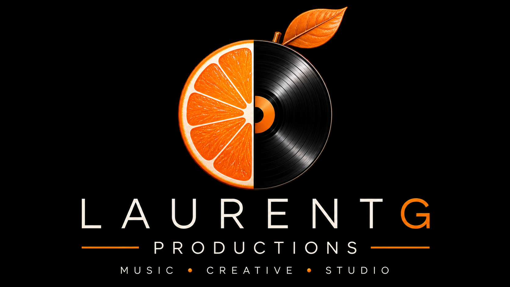 LaurentG Productions - orange et vinyle